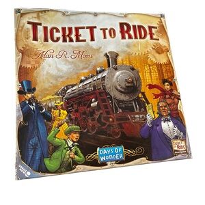Ticket to Ride Board Game Complete Train Strategy Game